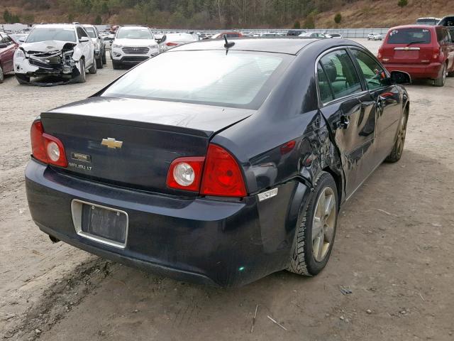 1G1ZD5EB6A4152872 - 2010 CHEVROLET MALIBU 2LT BLACK photo 4