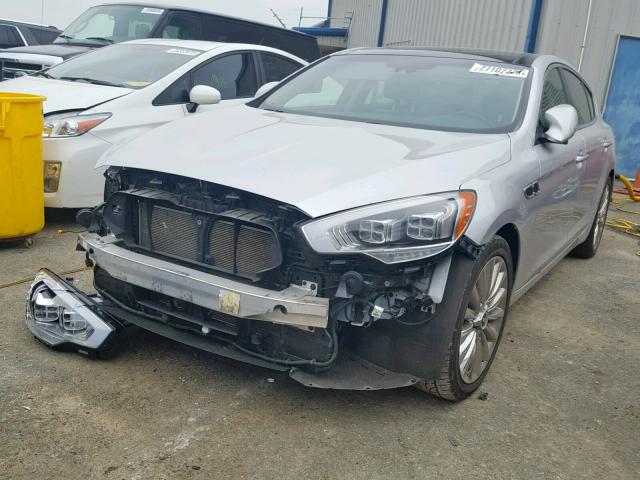 KNALW4D45F6019789 - 2015 KIA K900 SILVER photo 2