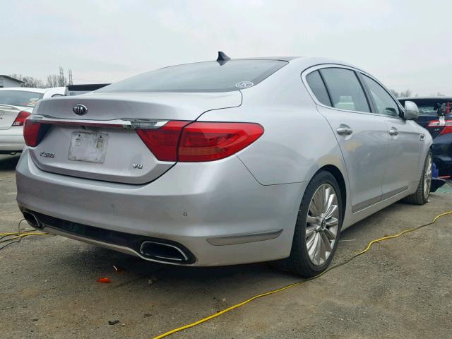 KNALW4D45F6019789 - 2015 KIA K900 SILVER photo 4