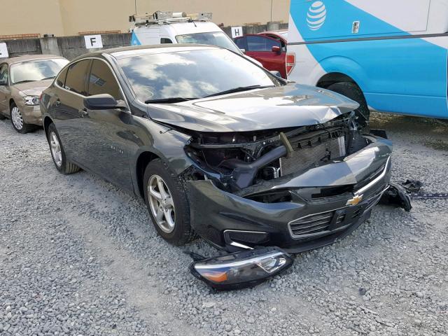 1G1ZB5ST9HF292495 - 2017 CHEVROLET MALIBU LS CHARCOAL photo 1