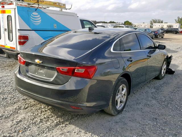 1G1ZB5ST9HF292495 - 2017 CHEVROLET MALIBU LS CHARCOAL photo 4