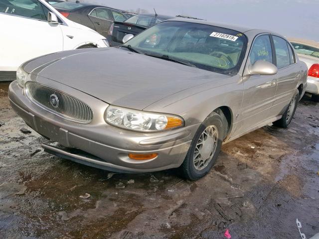 1G4HP54K32U179956 - 2002 BUICK LESABRE CU BEIGE photo 2