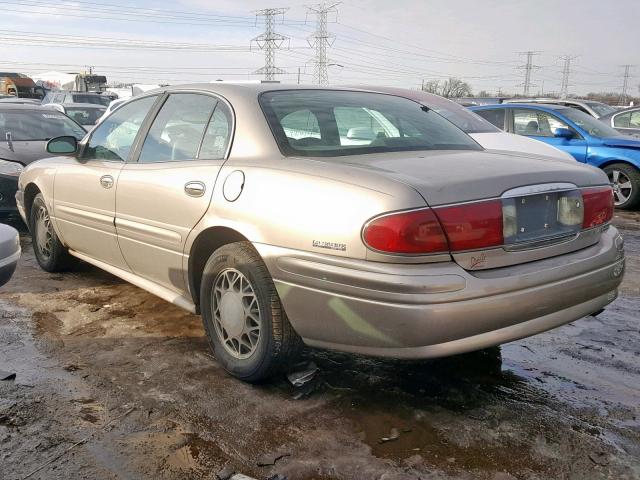 1G4HP54K32U179956 - 2002 BUICK LESABRE CU BEIGE photo 3