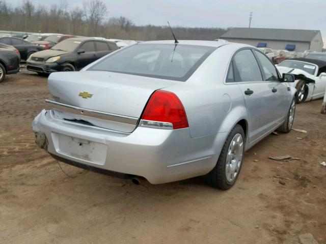 6G1MK5T25BL534047 - 2011 CHEVROLET CAPRICE PO SILVER photo 4