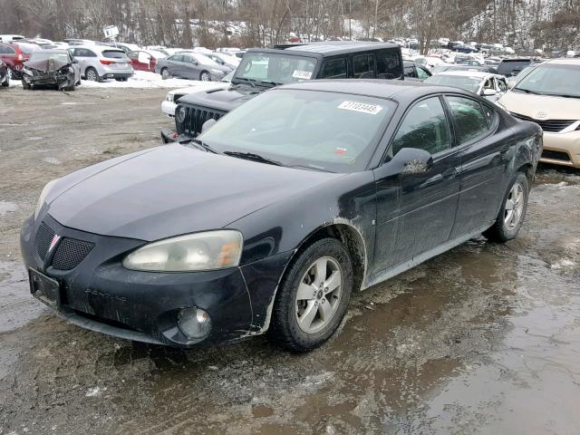 2G2WP552361279135 - 2006 PONTIAC GRAND PRIX BLACK photo 2