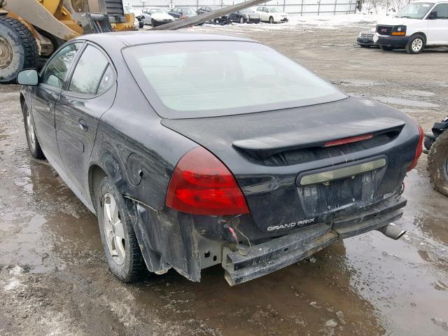 2G2WP552361279135 - 2006 PONTIAC GRAND PRIX BLACK photo 3