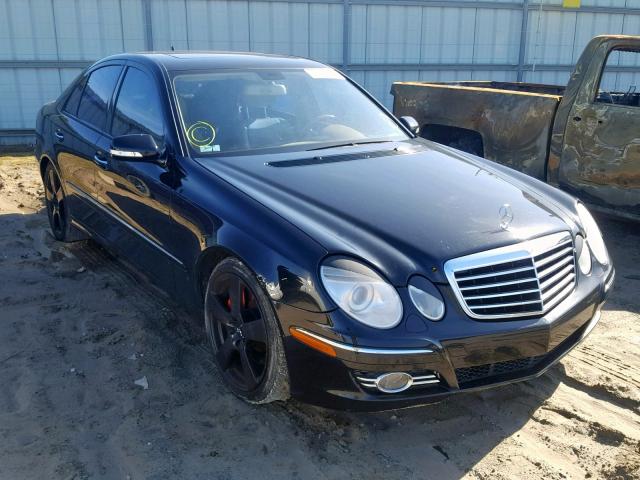 WDBUF56X48B292963 - 2008 MERCEDES-BENZ E 350 BLACK photo 1