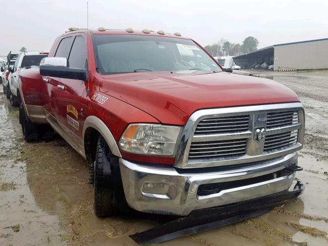 3D73M4HL3AG142188 - 2010 DODGE RAM 3500 RED photo 1