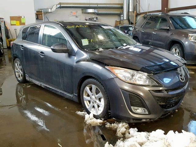 JM1BL1L5XB1428944 - 2011 MAZDA 3 S GRAY photo 1