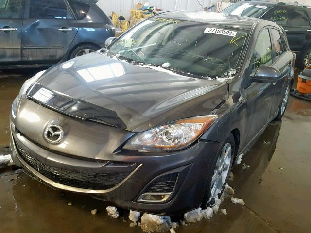 JM1BL1L5XB1428944 - 2011 MAZDA 3 S GRAY photo 2