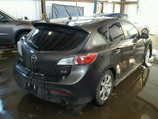 JM1BL1L5XB1428944 - 2011 MAZDA 3 S GRAY photo 4