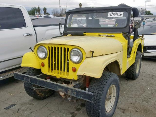 832210604 - 1966 JEEP CJ YELLOW photo 2