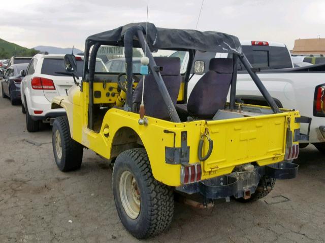 832210604 - 1966 JEEP CJ YELLOW photo 3