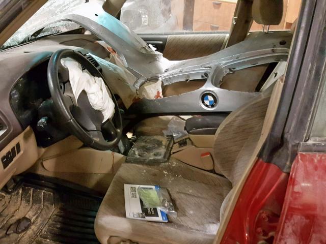 JF1SF6554WG702987 - 1998 SUBARU FORESTER S RED photo 5