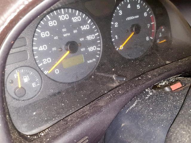 JF1SF6554WG702987 - 1998 SUBARU FORESTER S RED photo 8