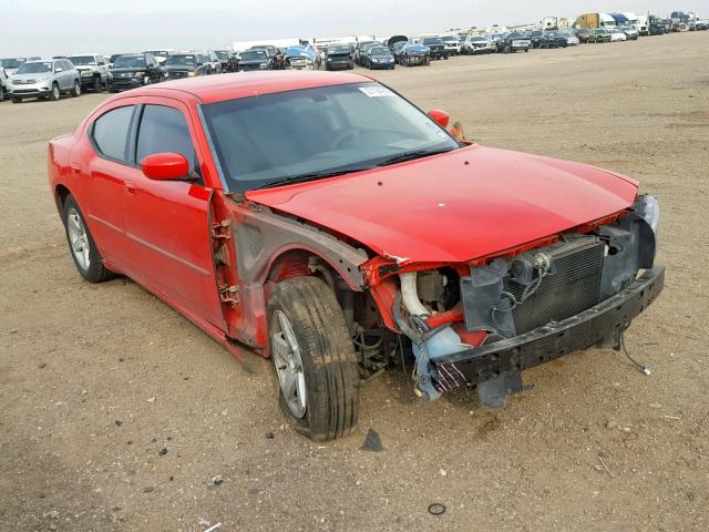 2B3CA3CVXAH263713 - 2010 DODGE CHARGER SX RED photo 1