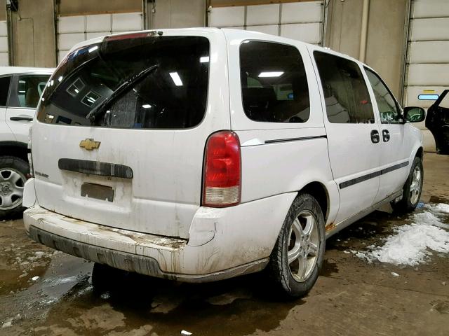 1GNDV03L15D269091 - 2005 CHEVROLET UPLANDER WHITE photo 4