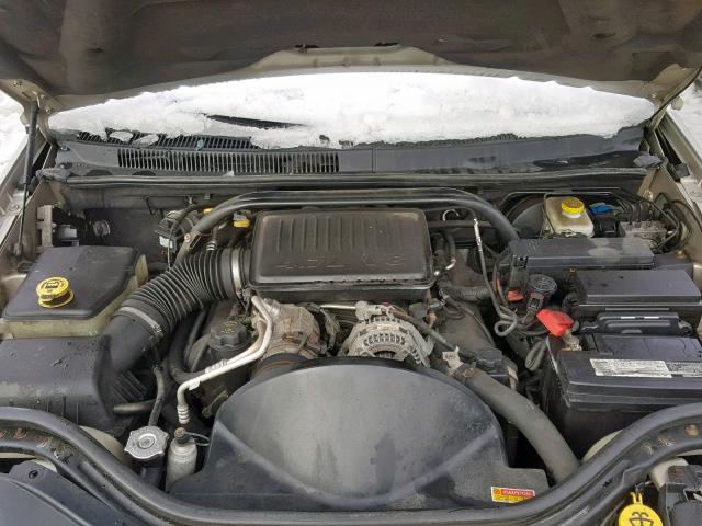 1J8HR48N97C601845 - 2007 JEEP GRAND CHER GRAY photo 7