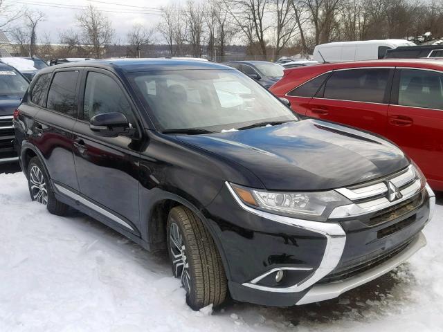 JA4AZ3A3XJZ015942 - 2018 MITSUBISHI OUTLANDER BLACK photo 1