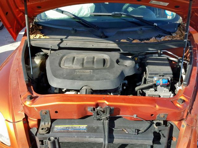 3GNDA23D78S559694 - 2008 CHEVROLET HHR LT ORANGE photo 7