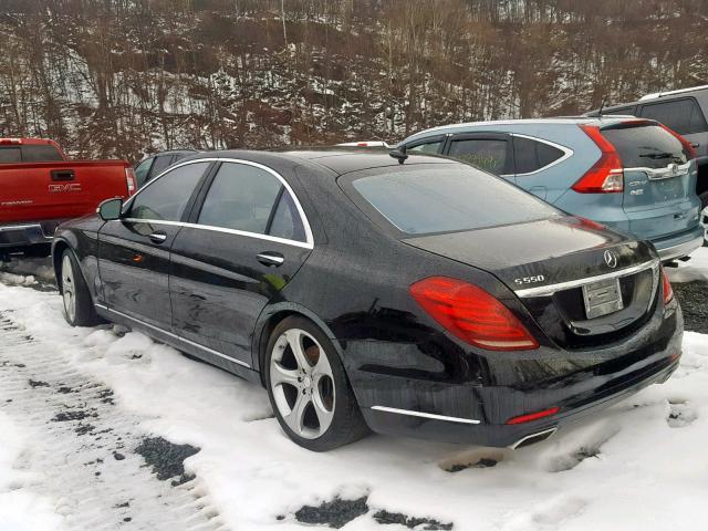 WDDUG8CB6FA141477 - 2015 MERCEDES-BENZ S 550 BLACK photo 3