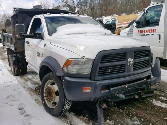 3C7WDLAL4CG231026 - 2012 DODGE RAM 4500 S WHITE photo 1