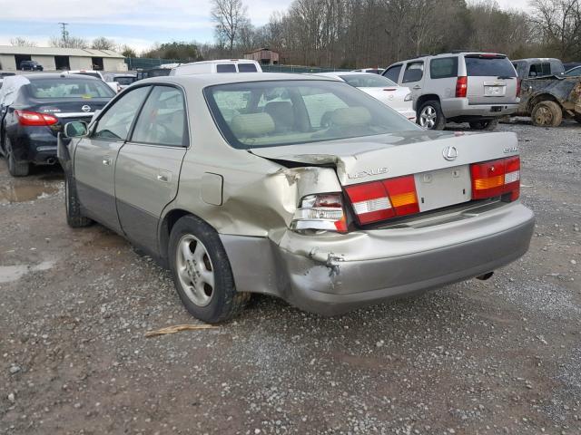 JT8BF28GXW5022912 - 1998 LEXUS ES 300 BEIGE photo 3