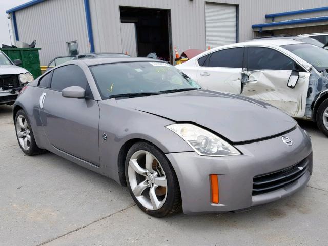 JN1BZ34DX7M504378 - 2007 NISSAN 350Z COUPE GRAY photo 1