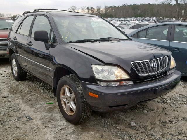 JTJHF10U510202292 - 2001 LEXUS RX 300 BLACK photo 1