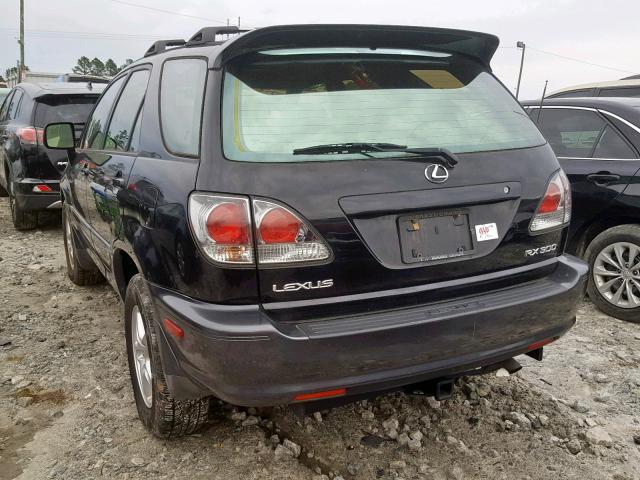 JTJHF10U510202292 - 2001 LEXUS RX 300 BLACK photo 3