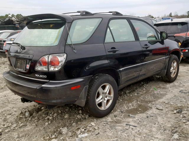 JTJHF10U510202292 - 2001 LEXUS RX 300 BLACK photo 4