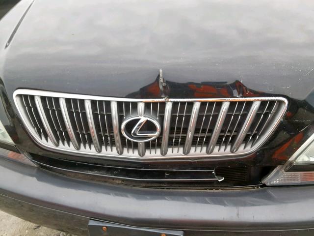 JTJHF10U510202292 - 2001 LEXUS RX 300 BLACK photo 7