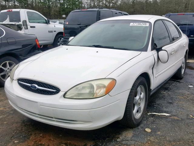 1FAFP55253A191626 - 2003 FORD TAURUS SES WHITE photo 2