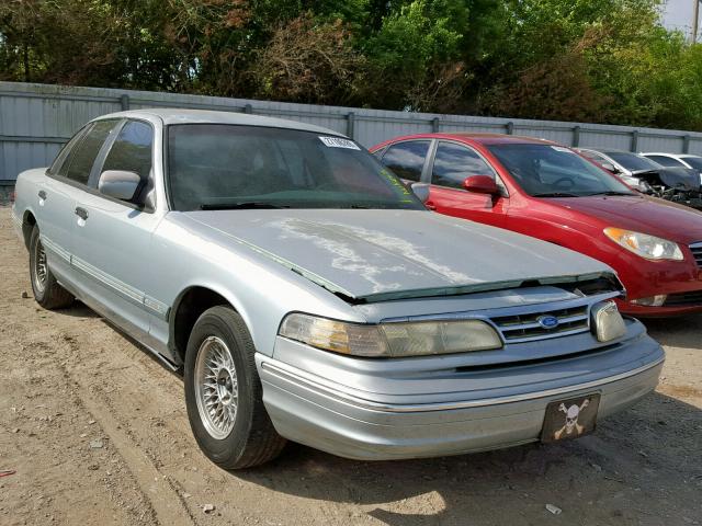 2FALP74W8TX188312 - 1996 FORD CROWN VICT BLUE photo 1