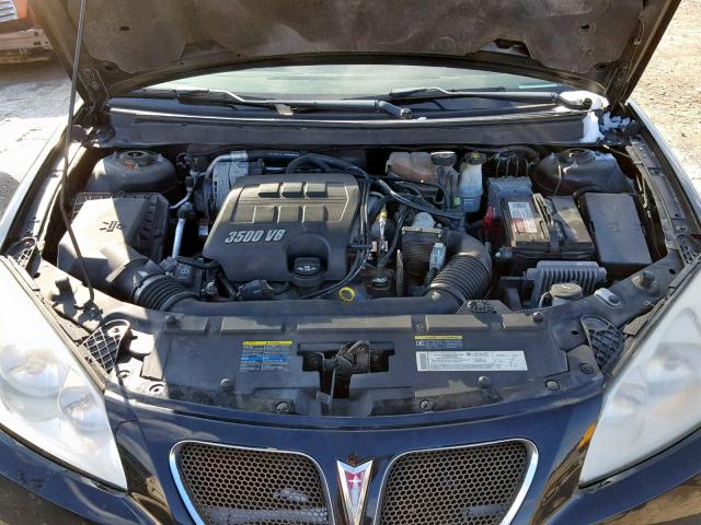 1G2ZH528954164156 - 2005 PONTIAC G6 GT BLACK photo 7