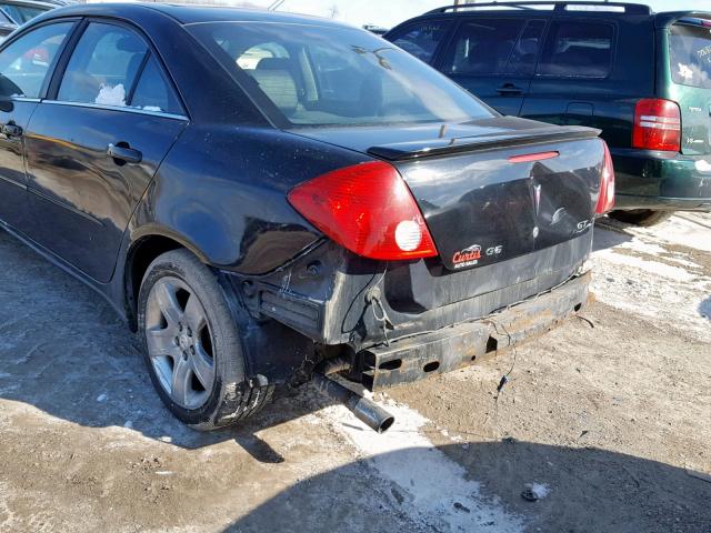 1G2ZH528954164156 - 2005 PONTIAC G6 GT BLACK photo 9