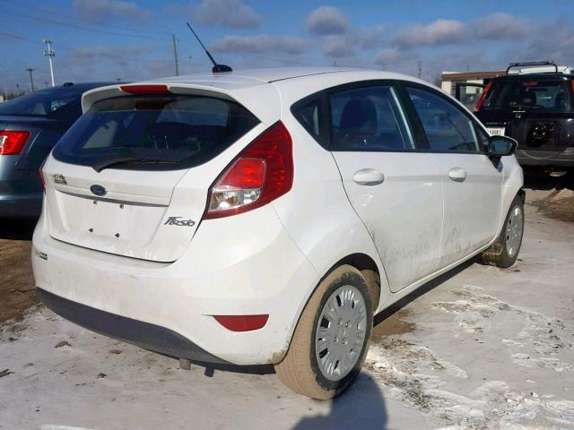 3FADP4TJ1HM135107 - 2017 FORD FIESTA S WHITE photo 4