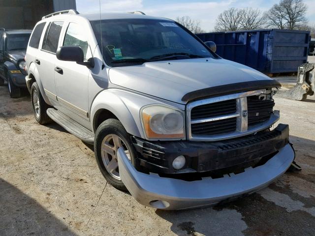 1D4HB48D34F208598 - 2004 DODGE DURANGO SL GRAY photo 1