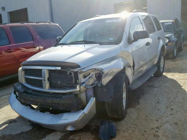 1D4HB48D34F208598 - 2004 DODGE DURANGO SL GRAY photo 2