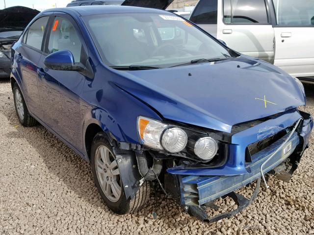 1G1JA5SH4C4232303 - 2012 CHEVROLET SONIC LS 蓝色 照片 1