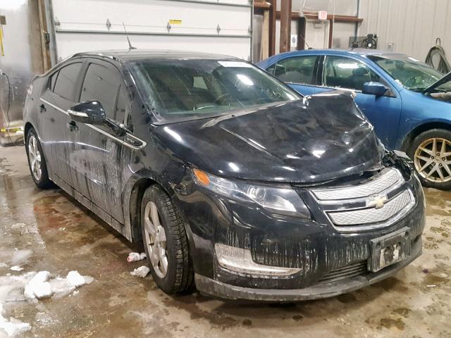 1G1RD6E41BU102163 - 2011 CHEVROLET VOLT BLACK photo 1