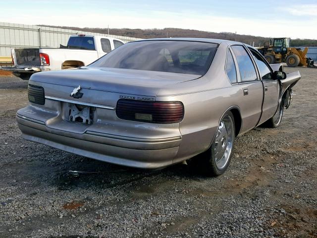 1G1BL52W0TR183052 - 1996 CHEVROLET CAPRICE CL SILVER photo 4