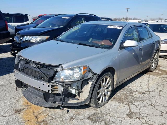 1G1ZK57B39F182382 - 2009 CHEVROLET MALIBU LTZ SILVER photo 2