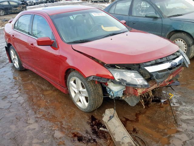 3FAHP0KC4AR130232 - 2010 FORD FUSION SPO RED photo 1