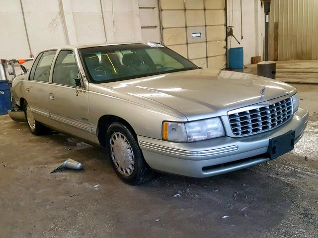 1G6KD54Y0VU266938 - 1997 CADILLAC DEVILLE BEIGE photo 1