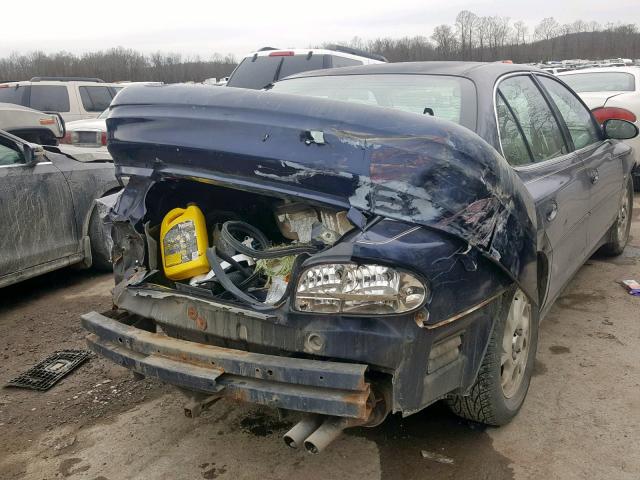 1G3WX52H01F113712 - 2001 OLDSMOBILE INTRIGUE G BLUE photo 4