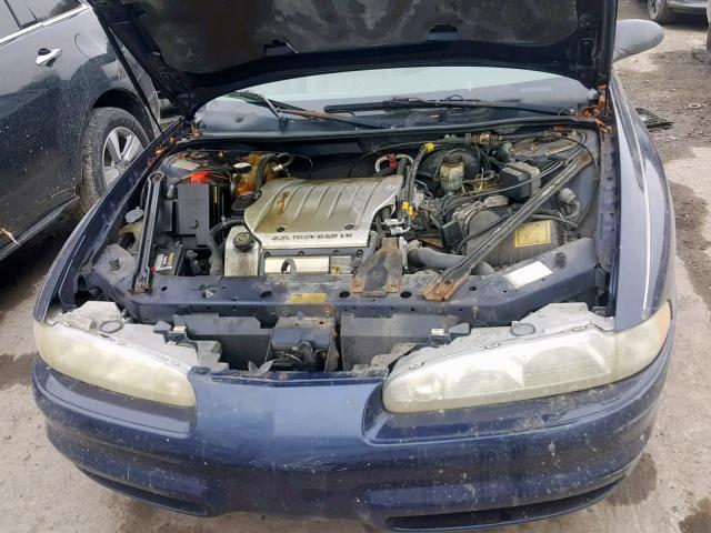 1G3WX52H01F113712 - 2001 OLDSMOBILE INTRIGUE G BLUE photo 7
