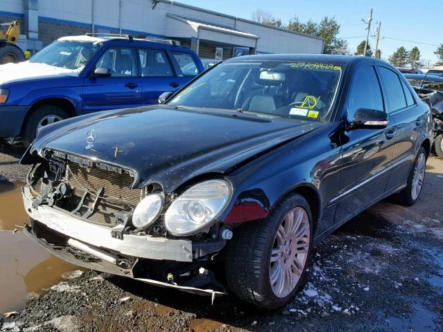 WDBUF87X27B167233 - 2007 MERCEDES-BENZ E 350 4MAT BLACK photo 2