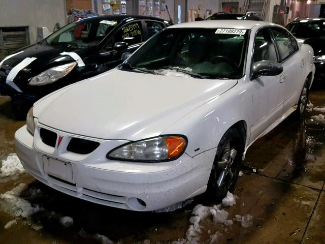 1G2NF52E24C188295 - 2004 PONTIAC GRAND AM S WHITE photo 2