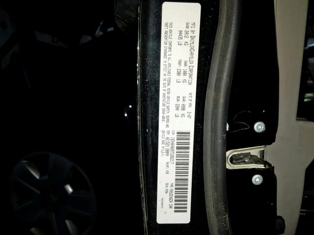 1B3HB48B97D282217 - 2007 DODGE CALIBER SX BLACK photo 10